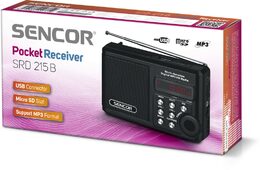 SRD 215 B RÁDIO S USB/MP3 SENCOR (35039901)