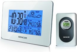 SWS 51 W BÍLÁ METEOSTANICE SENCOR (35042868)