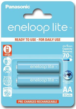 Baterie Panasonic Eneloop Lite AA 2ks 3LCCE/2BE