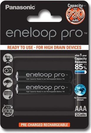 Panasonic Eneloop PRO AAA 2ks 4HCDE/2BE