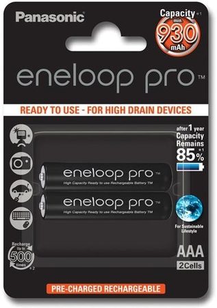 Panasonic Eneloop PRO AAA 2ks 4HCDE/2BE