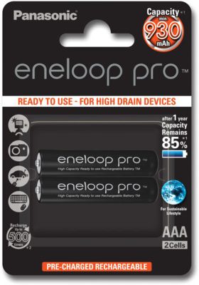 Panasonic Eneloop PRO AAA 2ks 4HCDE/2BE