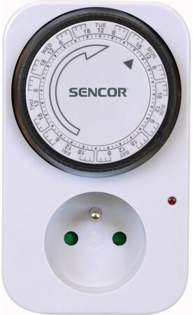 SST 11MW Časový spínač týdenní SENCOR