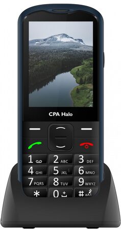 Mobilní telefon senior HALO18 černý