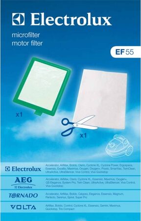 Filtr motorový Electrolux EF55 + Mikrofiltr k Oxygen, New Clario, Excellio (EF55)