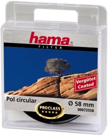Filtr Hama 58,0 mm, polarizační cirkulární