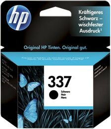 Inkoustová náplň HP 337, 400 stran originální - černá (C9364EE)