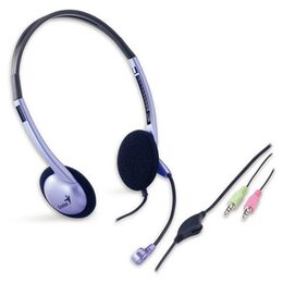 Headset Genius HS-02B - stříbrný (HS02B)