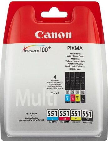 Canon CLI-521C - originální, 530 stran - modrá