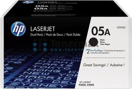 Toner HP CE505A, 2,3K stran originální - černý (CE505A)