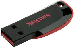 Flash USB Sandisk Cruzer Blade 16GB USB 2.0 - černý (104336)