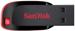 Flash USB Sandisk Cruzer Blade 16GB USB 2.0 - černý (104336)