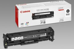 Toner Canon CRG-718Bk, 3400 stran - černý