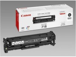 Toner Canon CRG-718Bk, 3400 stran - černý