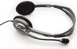 Headset Logitech H110 - černý