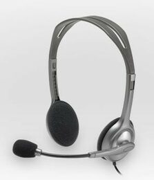 Headset Logitech H110 - černý