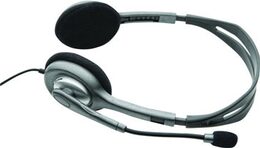 Headset Logitech H110 - černý