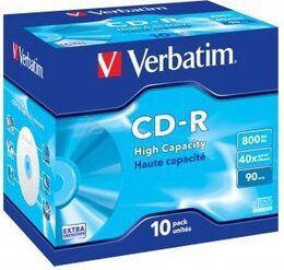 Disk Verbatim CD-R DL 700MB/80min, 52x, Extra Protection,  50cake