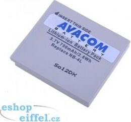 Baterie Avacom Canon NB-4L Li-Ion 3,7V 750mAh