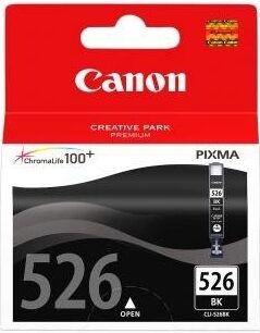 Inkoustová náplň Canon CLI-526C, 450 stran - azurová