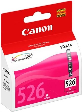 Inkoustová náplň Canon CLI-526M, 500 stran - purpurová