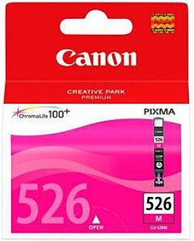 Inkoustová náplň Canon CLI-526M, 500 stran - purpurová