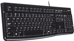 Klávesnice Logitech K120 Business, CZ/SK - černá (920002641)