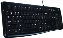 Klávesnice Logitech K120 Business, CZ/SK - černá (920002641)