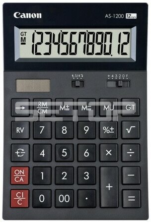 Kalkulačka Canon AS-1200 - černá (4599B001)
