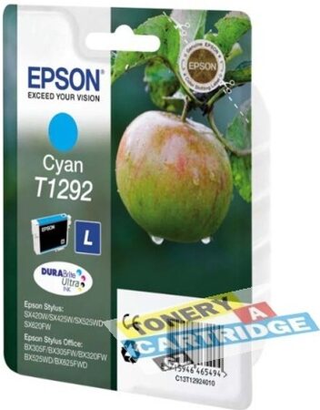 Inkoustová náplň Epson T1292, 445 stran - azurová