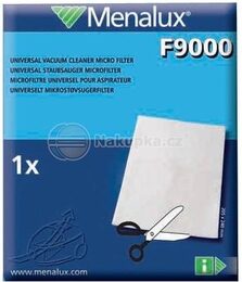Filtr motorový Menalux F9001 pro všechny značky vysavačů (30 cm x 20 cm) (F9001)