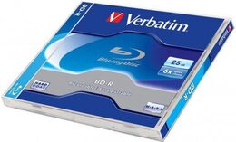 Disk Verbatim BD-R SL 25GB, 6x, jewel box, 5ks