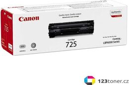 Toner Canon CRG-725, 1600 stran, originální - černý (3484B002)