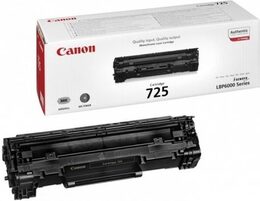 Toner Canon CRG-725, 1600 stran, originální - černý (3484B002)