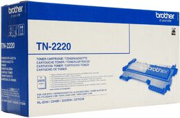 Toner Brother TN-2220, 2600 stran originální - černý (TN2220)