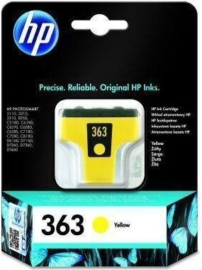 Inkoustová náplň HP 363, 4ml, 350 stran - modrá