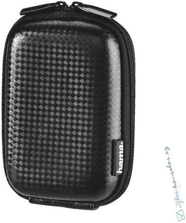 Pouzdro foto Hama 23136, Hardcase Carbon Style 40 G, černý (23136)