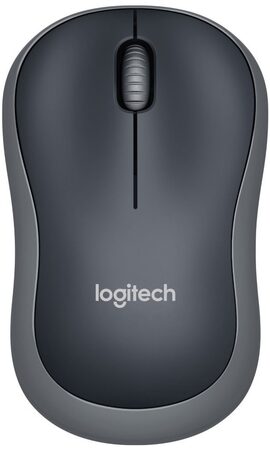 Myš Logitech Wireless Mouse M185 / optická / 3 tlačítka / 1000dpi - stříbrná (910002238)