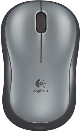 Myš Logitech Wireless Mouse M185 / optická / 3 tlačítka / 1000dpi - stříbrná (910002238)