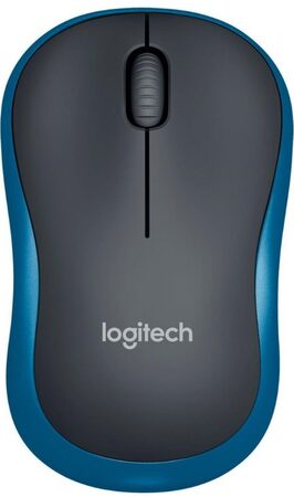 Myš Logitech Wireless Mouse M185 / optická / 3 tlačítka / 1000dpi - modrá (910002239)
