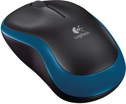 Myš Logitech Wireless Mouse M185 / optická / 3 tlačítka / 1000dpi - modrá (910002239)