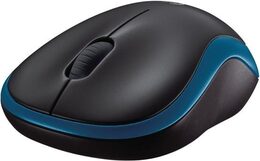 Myš Logitech Wireless Mouse M185 / optická / 3 tlačítka / 1000dpi - modrá (910002239)