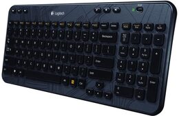 Klávesnice Logitech Wireless K360 CZ/SK - černá