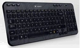 Klávesnice Logitech Wireless K360 CZ/SK - černá