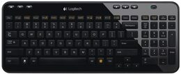 Klávesnice Logitech Wireless K360 CZ/SK - černá