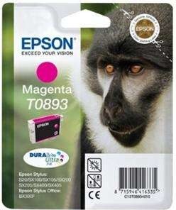 Inkoustová náplň Epson T0893, 3,5 ml - purpurová