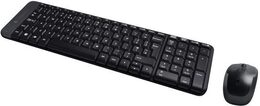 Klávesnice s myší Logitech Wireless Combo MK220, CZ/SK  - černá (920003165)