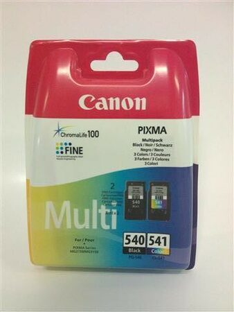 Inkoustová náplň Canon PG-540 / CL-541, 180 stran, CMYK