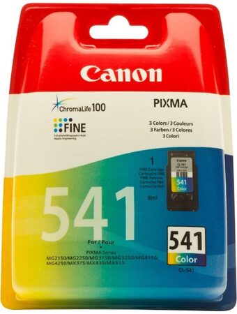 Inkoustová náplň Canon CL-541, 180 stran originální - CMY