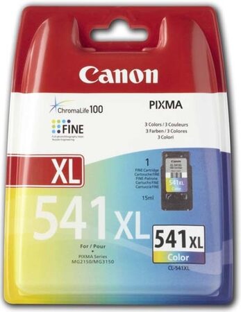 Inkoustová náplň Canon CL-541, 180 stran originální - CMY